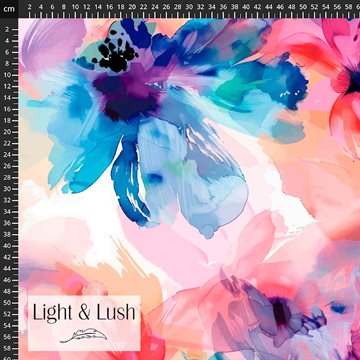 Giant Watercolor flower